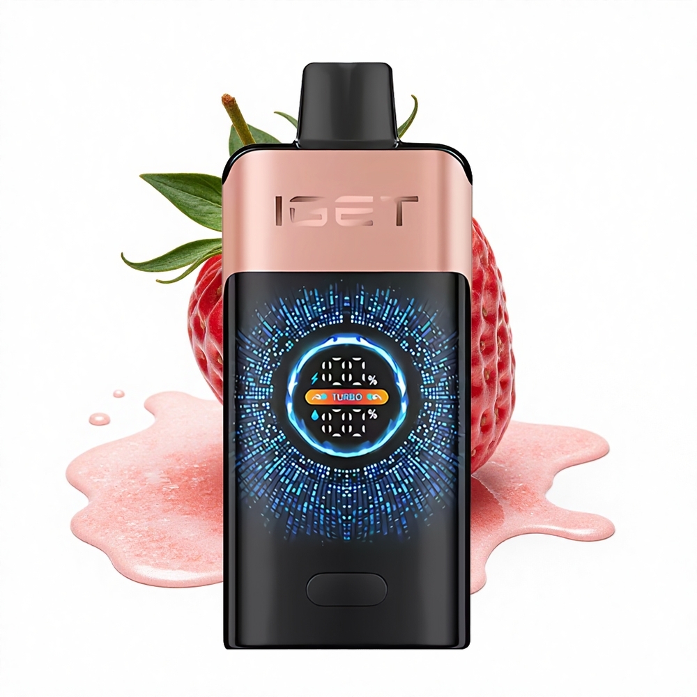 IGET ONE 12000 Puffs Erdbeer-Himbeer Dual Mesh 2700mAh