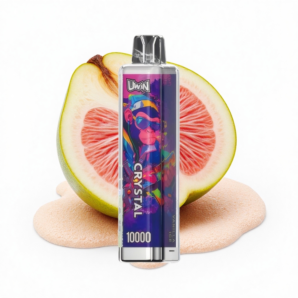 Uwin Crystal 10000 Puffs Eis Vanille RGB 18ml 0.8 Ohm