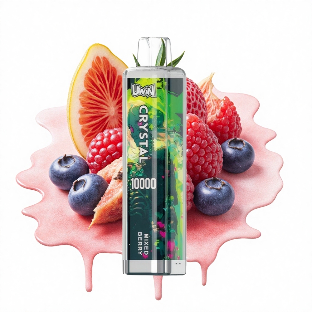 Uwin Crystal 10000 Puffs Gemischte Beere RGB 18ml Typ-C