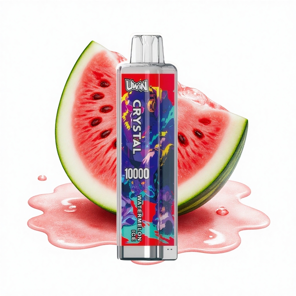 Uwin Crystal 10000 Puffs Wassermelonen-Eis RGB mit 18ml und 650mAh