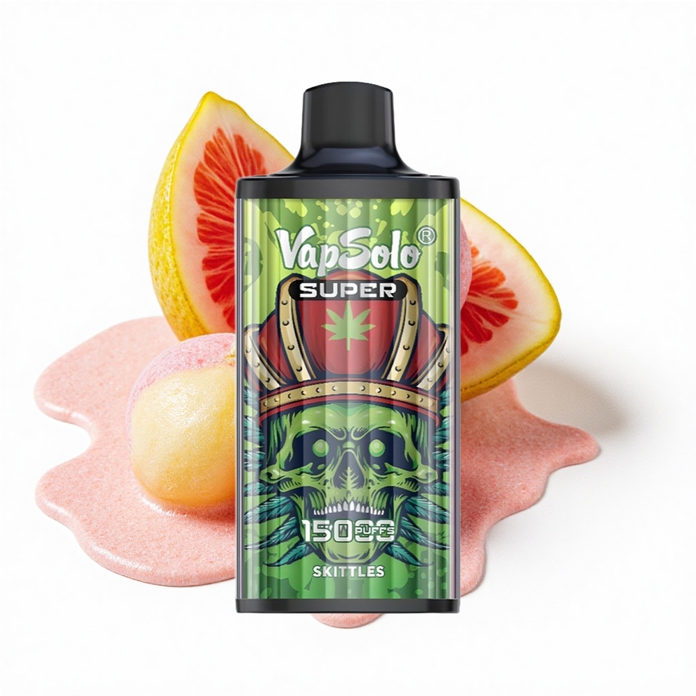 Vapsolo Super 15000 Puffs Zauberkristalle Super 850 Typ-C 40ml