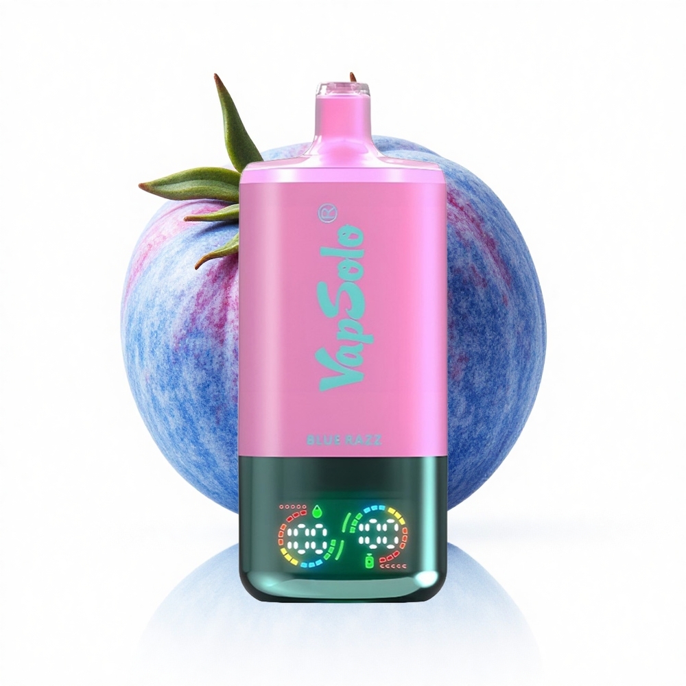 Vapsolo Triple 30000 Puffs Blaue Himbeere 40ml Typ-C