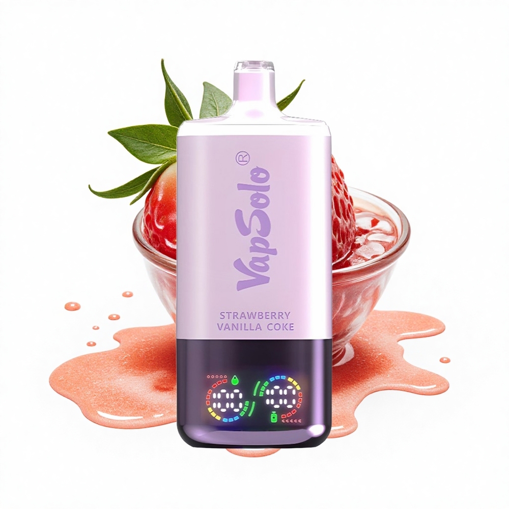 Vapsolo Triple 30000 Puffs Erdbeer Vanille Cola 40ml Typ-C