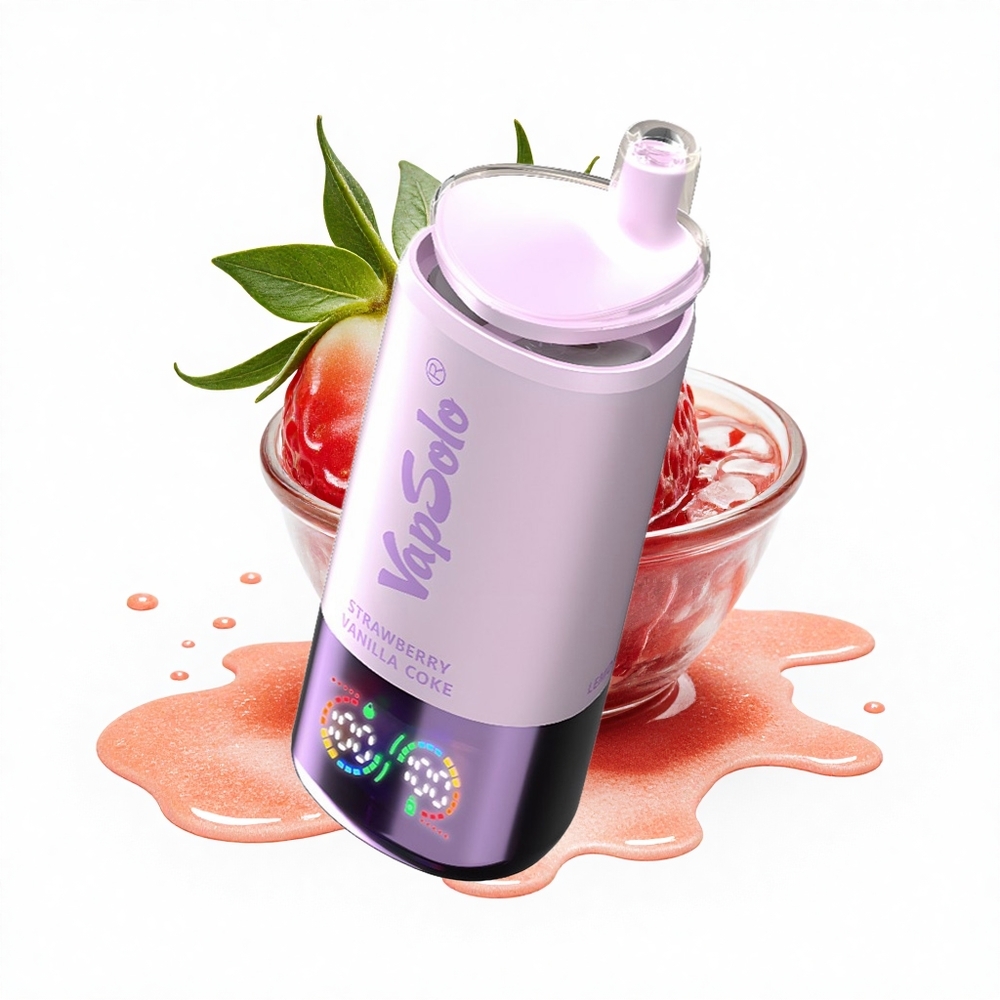 Vapsolo Triple 30000 Puffs Erdbeer Vanille Cola 40ml Typ-C