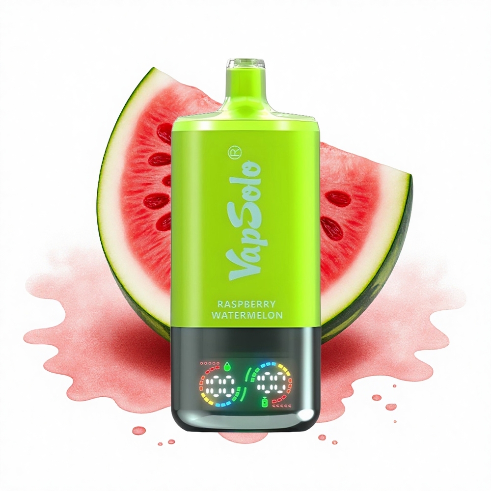 Vapsolo Triple 30000 Puffs Himbeer-Wassermelone Typ-C 40ml Dreifach
