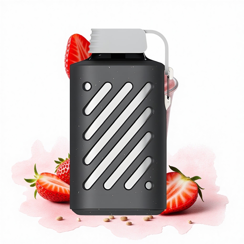 VOZOL GEAR 10000 Puffs Erdbeer-Smoothie mit Mesh-Coil und Mundstückschutz