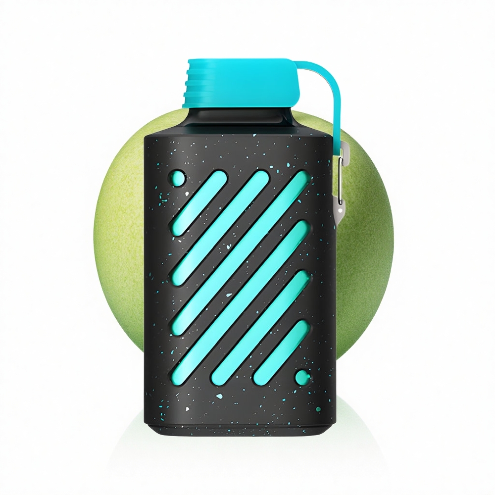 VOZOL GEAR 10000 Puffs Grüner Schwung Funkelnde Kapazität Mesh-Spule