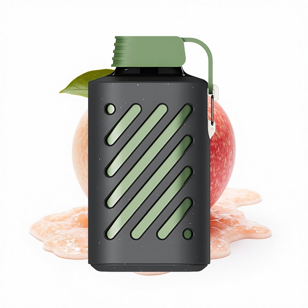 VOZOL GEAR 10000 Puffs Saurer Apfel Eis mit VAMT Mesh Coil und 20ml Flüssigkeitskapazität