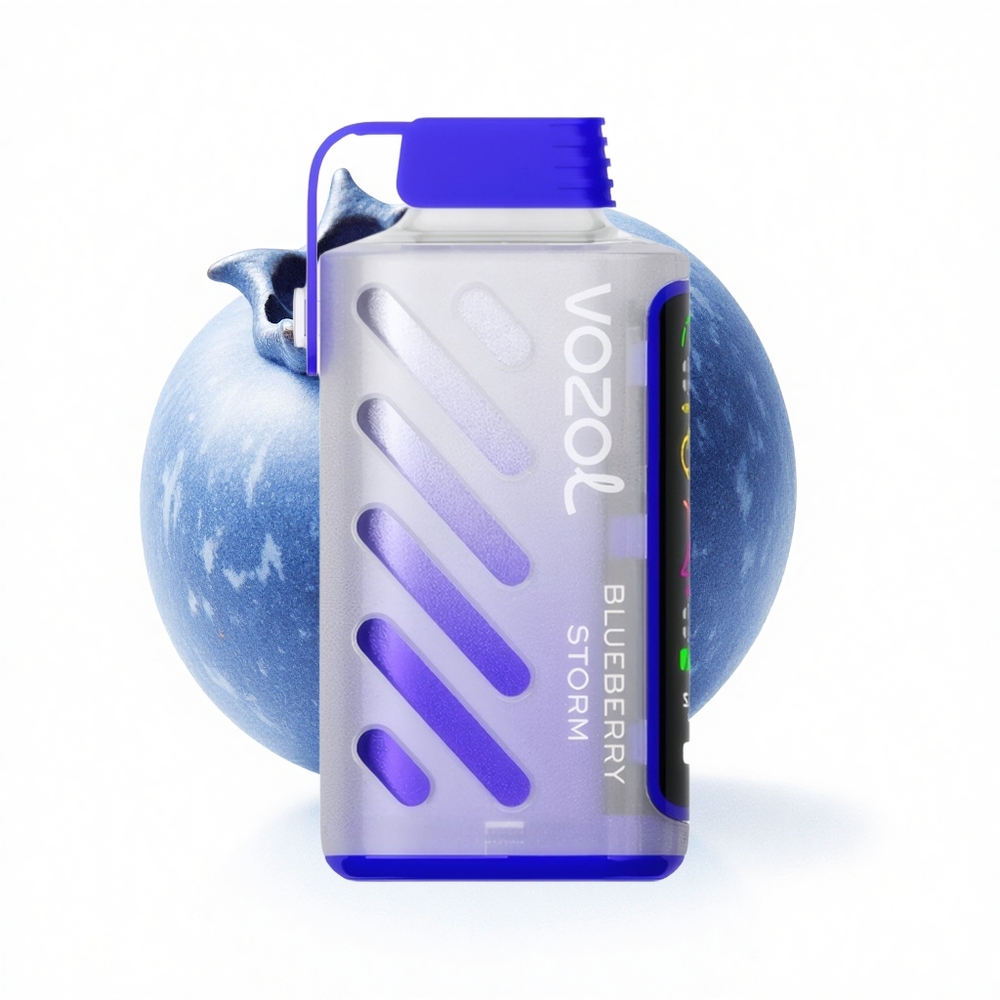 VOZOL Gear Power 20000 Puffs Blaubeer-Sturm Dual Mesh 20mL 5%