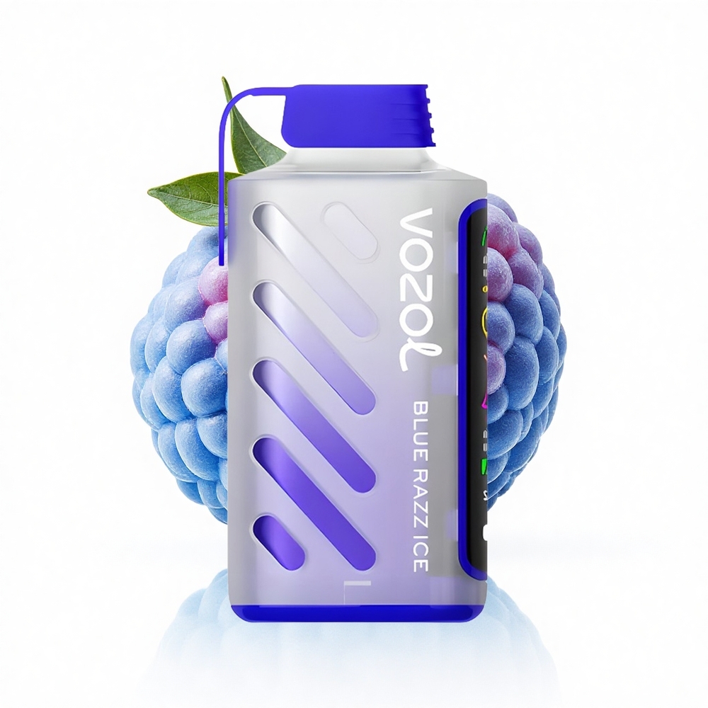 VOZOL Gear Power 20000 Puffs Blaue Himbeereis Dual Mesh 20mL