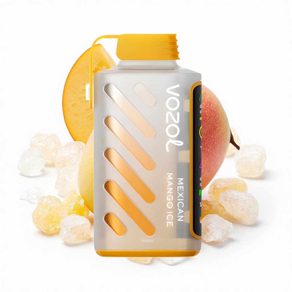 VOZOL Gear Power 20000 Puffs Deutscher Mangoeis mit Dual-Mesh Coil und 20mL Füllmenge