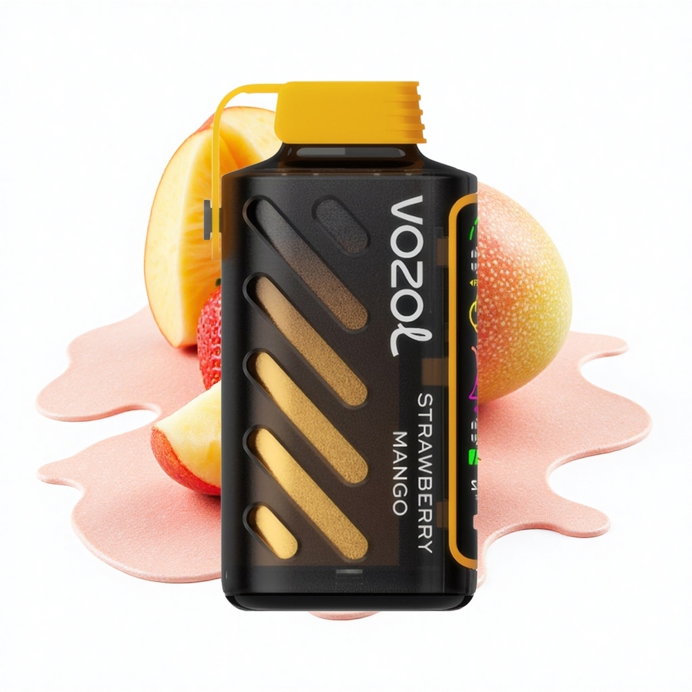 VOZOL Gear Power 20000 Puffs Erdbeer-Mango Dual Mesh Vollbild