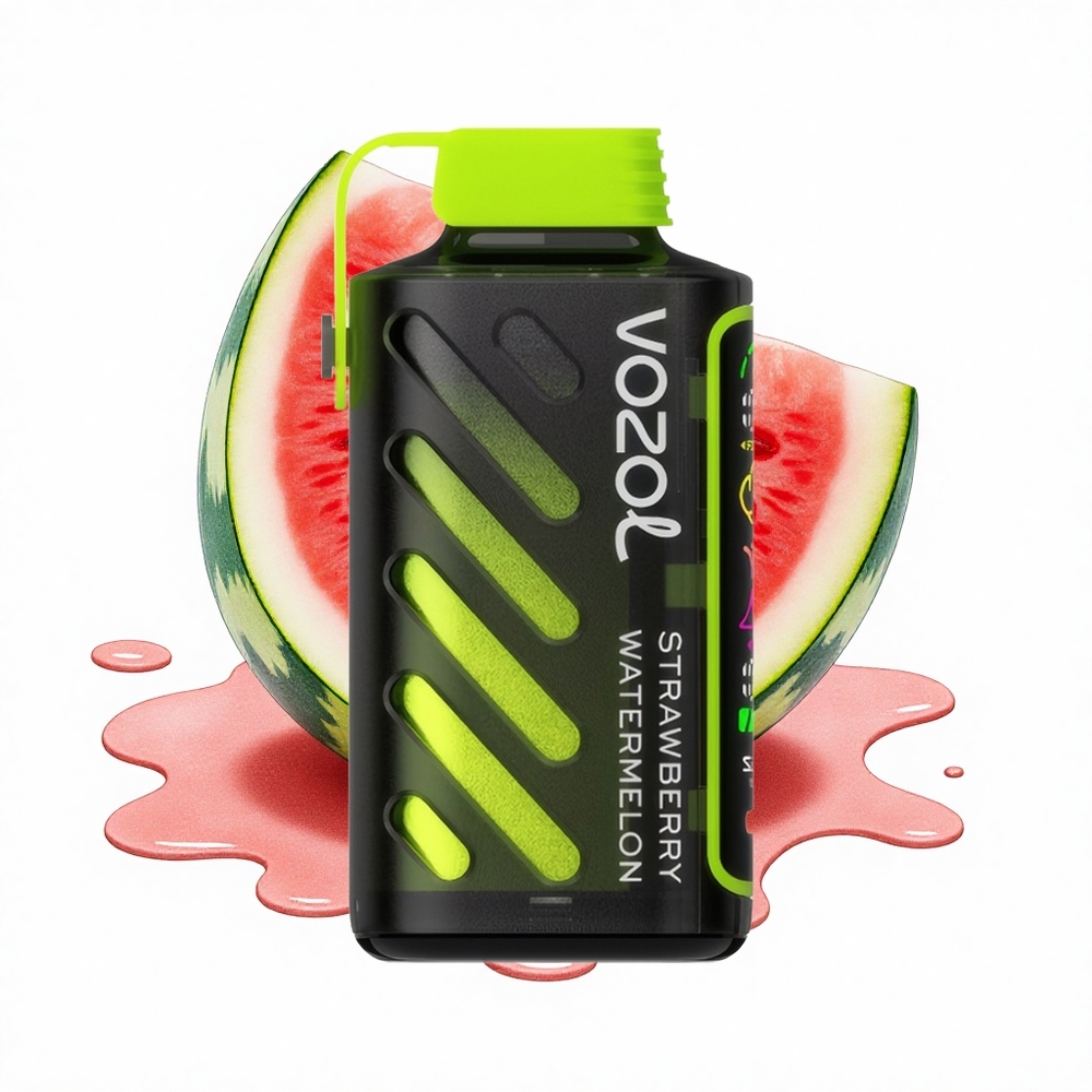 VOZOL Gear Power 20000 Puffs Erdbeer-Wassermelone Dual Mesh 20mL 5%