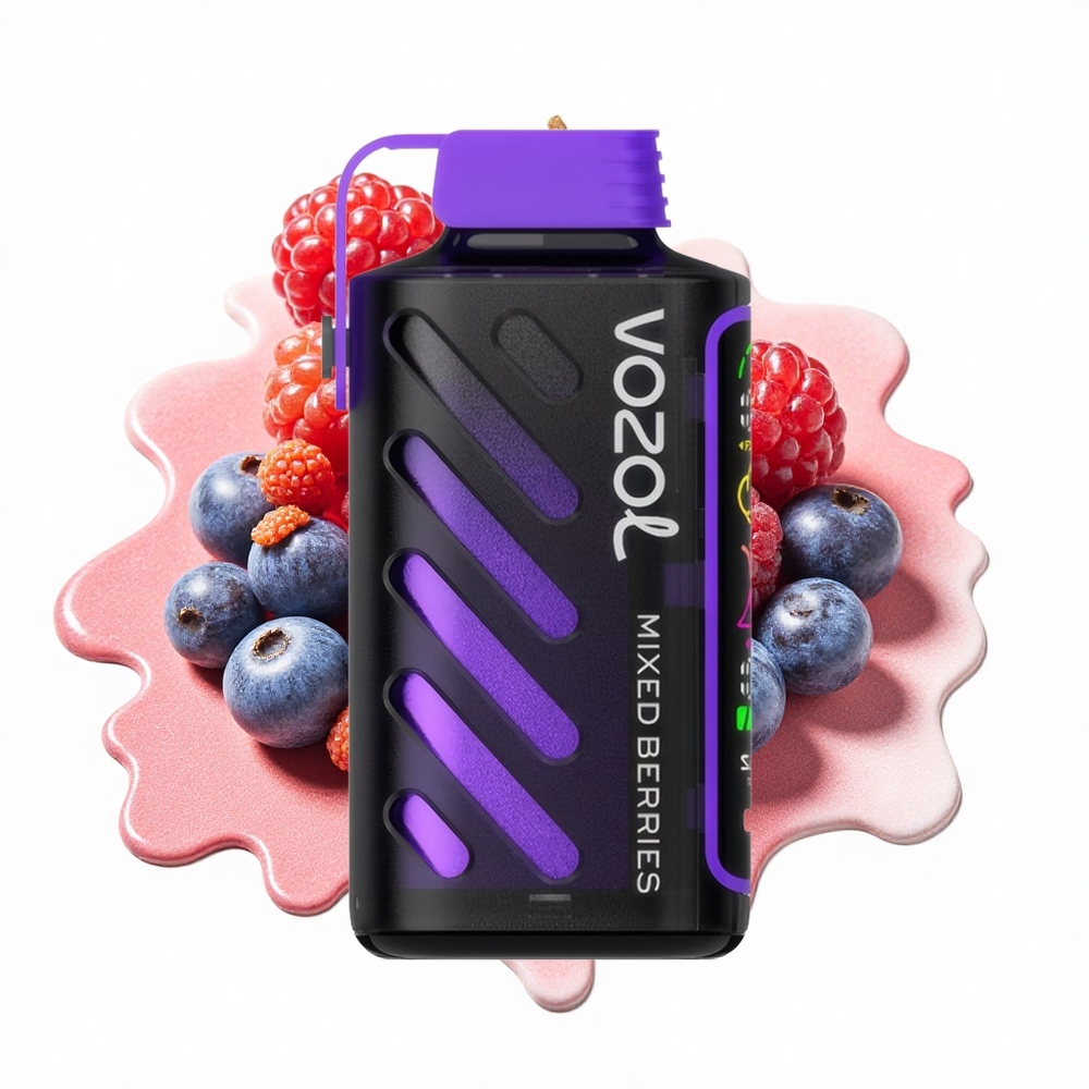 VOZOL Gear Power 20000 Puffs Gemischte Beeren Dual Mesh Coil 20mL 5%
