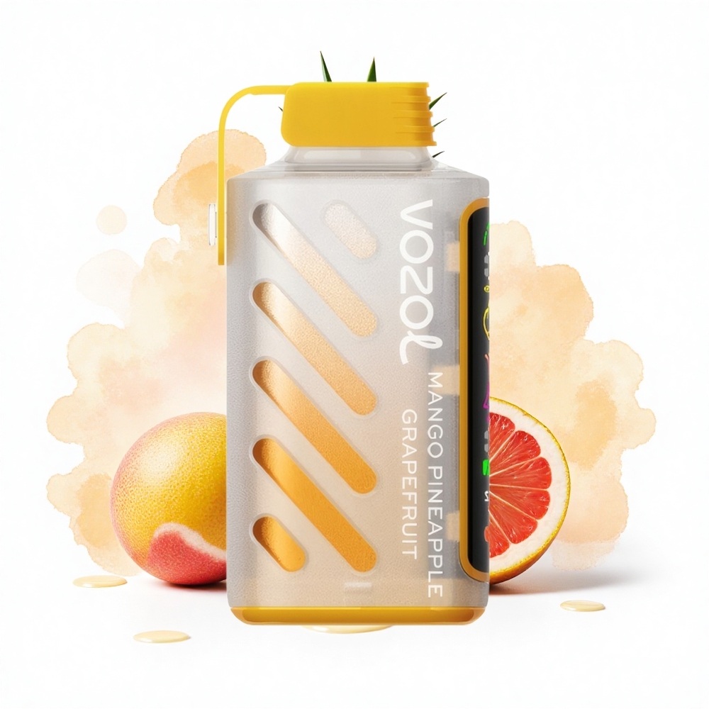 VOZOL Gear Power 20000 Puffs Mango Ananas Grapefruit Dual Mesh Vollbildschirm
