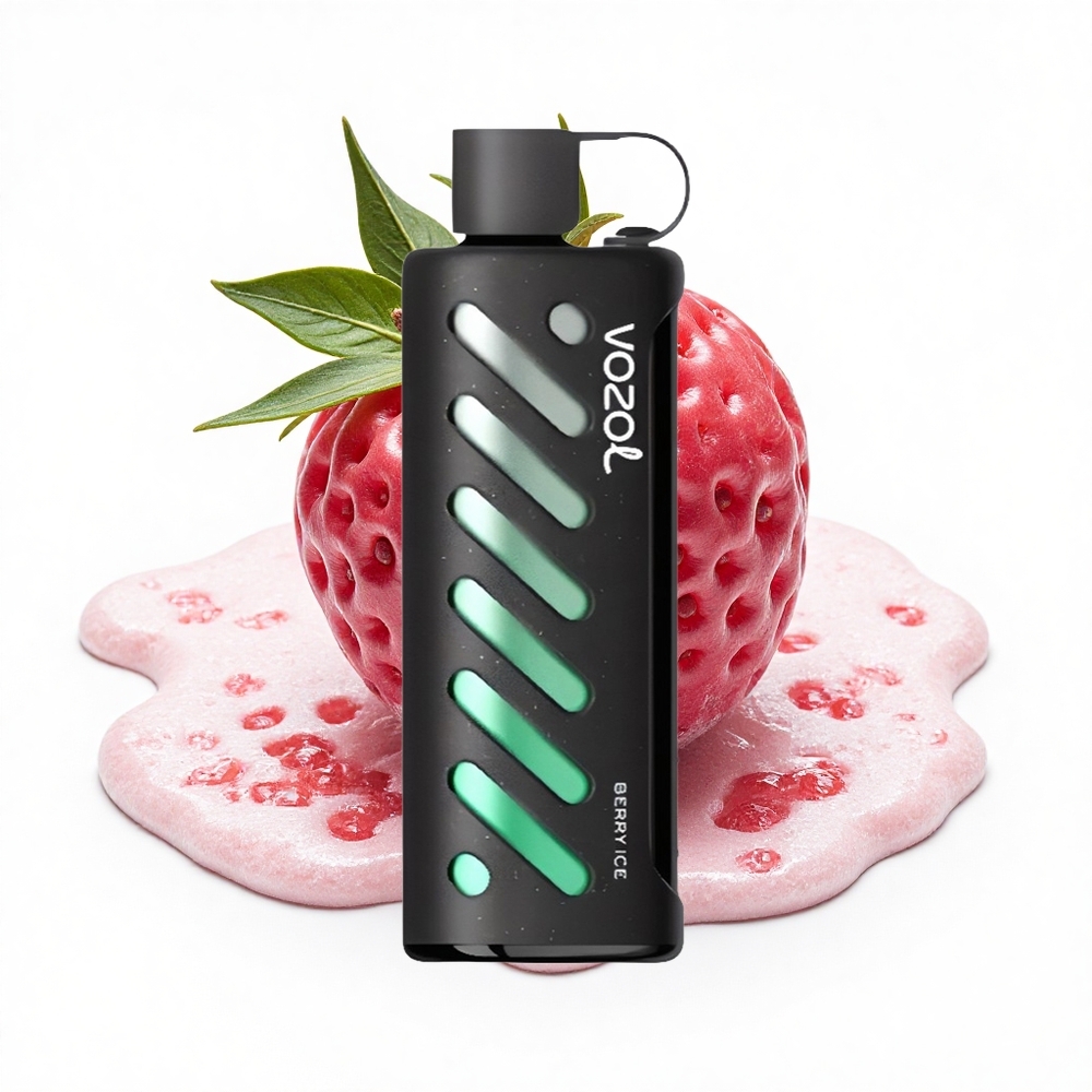 VOZOL Gear Shisha 25000 Puffs Beeren-Eis Dual-Mesh 5mg