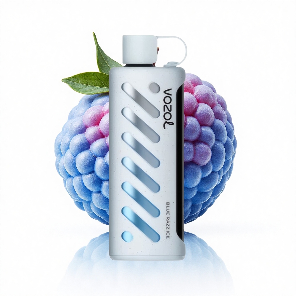 VOZOL Gear Shisha 25000 Puffs Blaue Himbeere Eis Dual Mesh