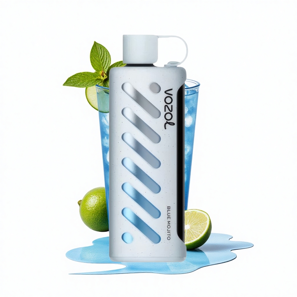 VOZOL Gear Shisha 25000 Puffs Blauer Mojito Dual Mesh 1000mAh