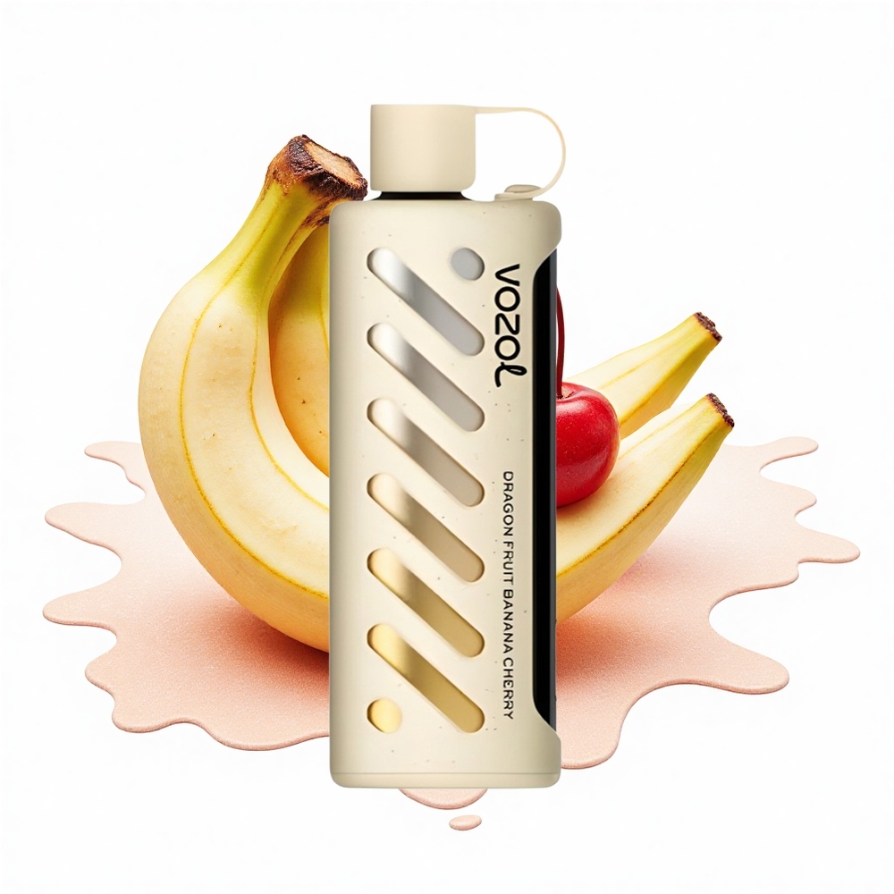 VOZOL Gear Shisha 25000 Puffs Drachenfrucht Banane Kirsche Dual Mesh 1000mAh