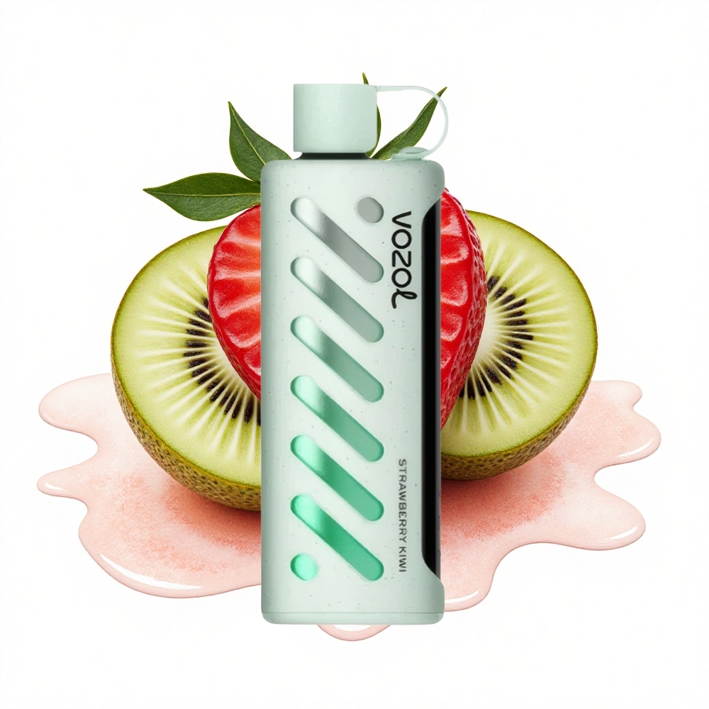 VOZOL Gear Shisha 25000 Puffs Erdbeer-Kiwi Smart Chip Dual Mesh