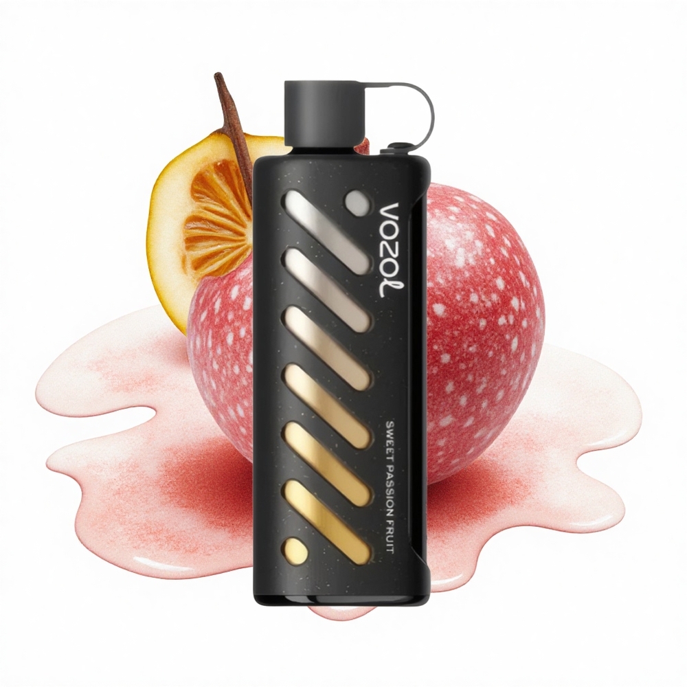 VOZOL Gear Shisha 25000 Puffs Süße Passionsfrucht Dual Mesh 5mg Tech