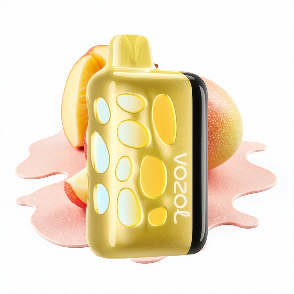 VOZOL RAVE 40000 Puffs Erdbeer-Mango Leuchtend Beat-Synchronisiert Schnellladung