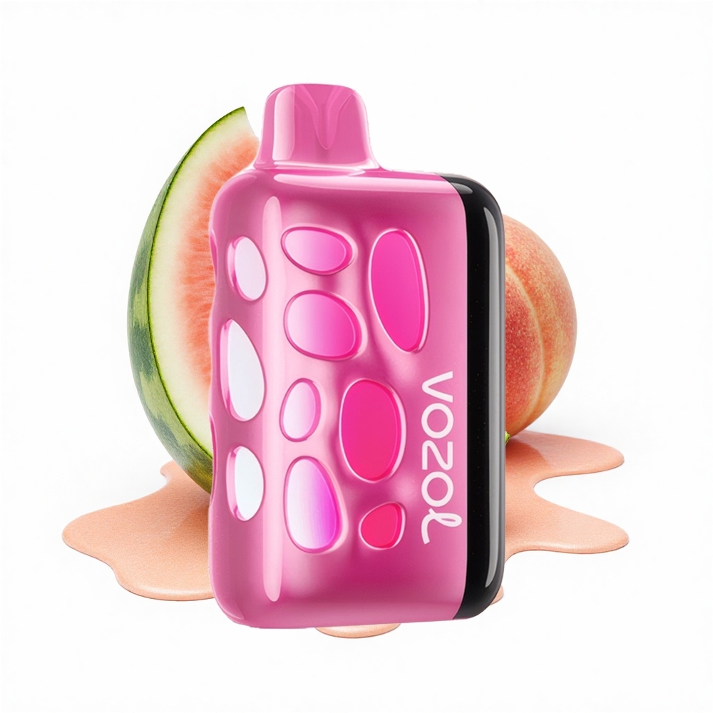 VOZOL RAVE 40000 Puffs Glühpfirsich mit Beat-Sync und Eclipse