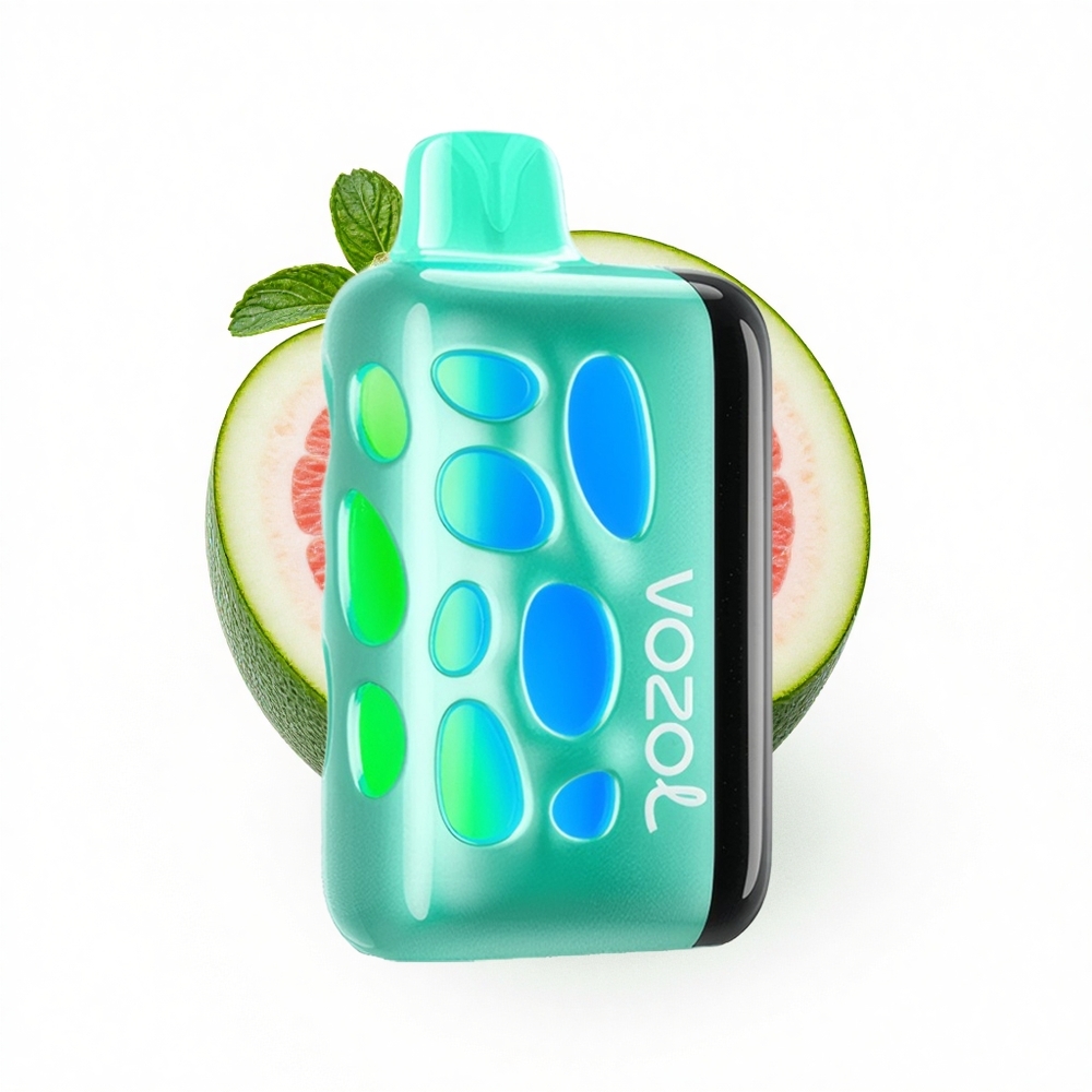 VOZOL RAVE 40000 Puffs Kühle Minze Vibrierende Party-Ladung