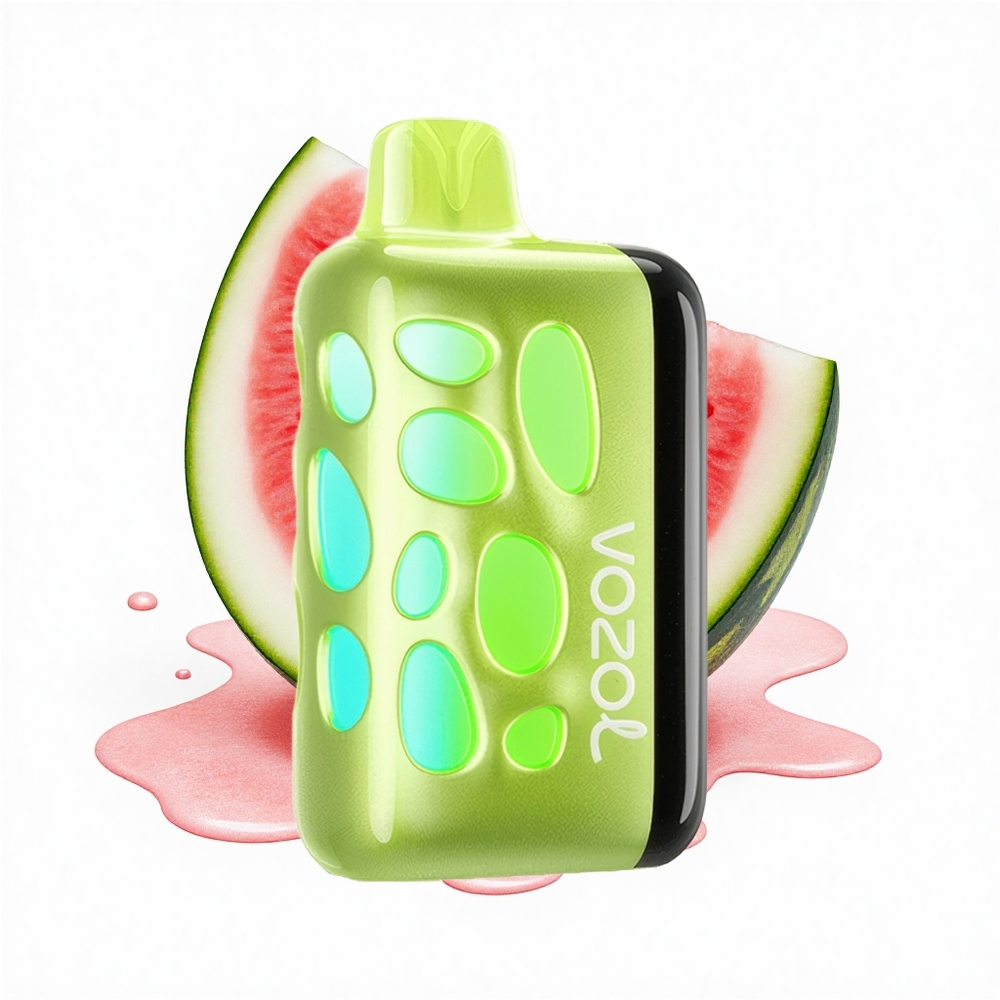VOZOL RAVE 40000 Puffs Wassermelonen-Kaugummi mit Party-Modus und schnellem Aufladen