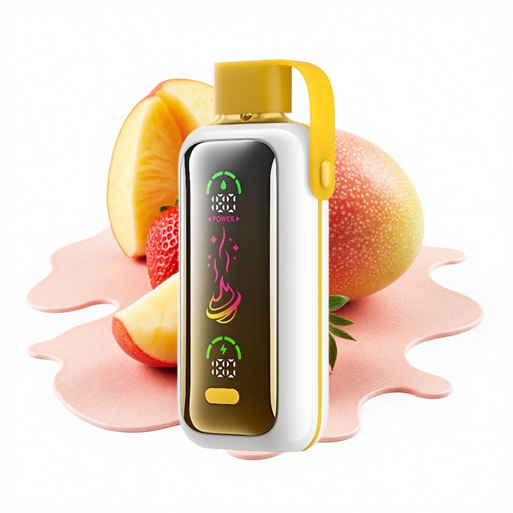 VOZOL Star 20000 Puffs Erdbeer-Mango Dual Mesh 650mAh