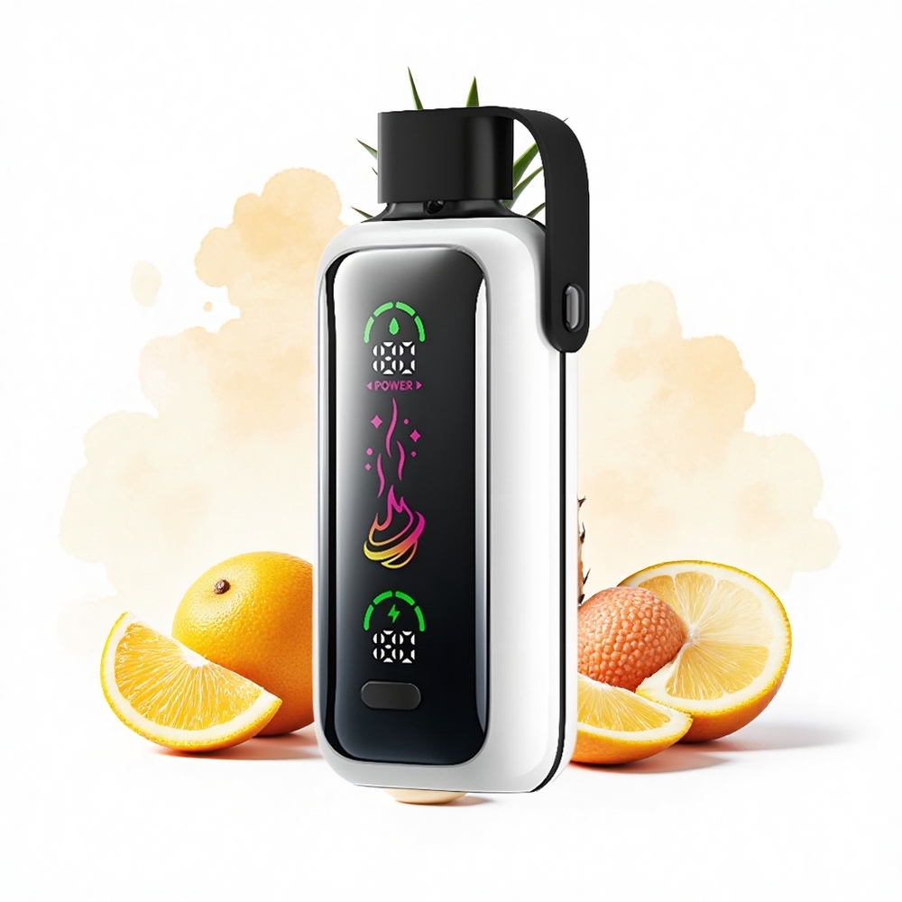 VOZOL Star 20000 Puffs Orange-Ananas-Litschi Dual Mesh HD Spiegelbild