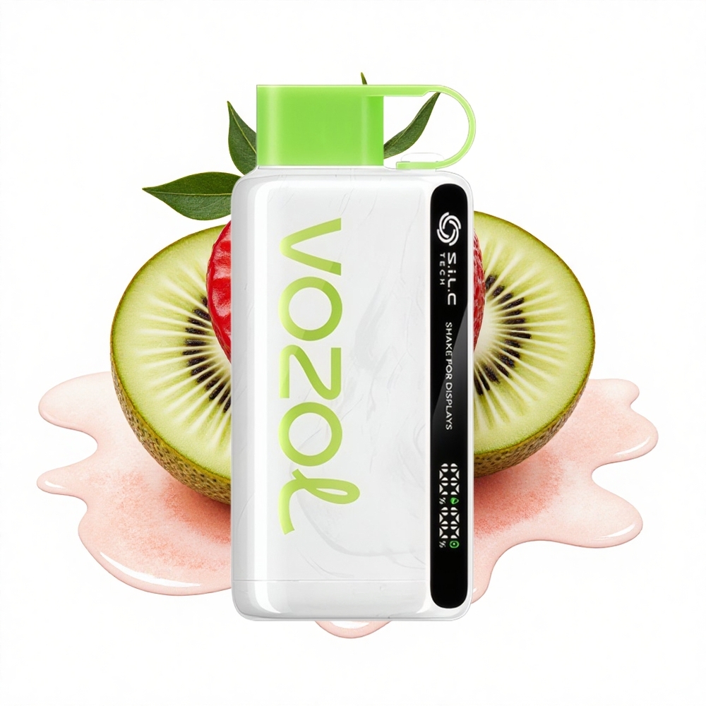 VOZOL STAR 9000/12000 Puffs Erdbeer-Kiwi Schütteltechnik Schnellladung