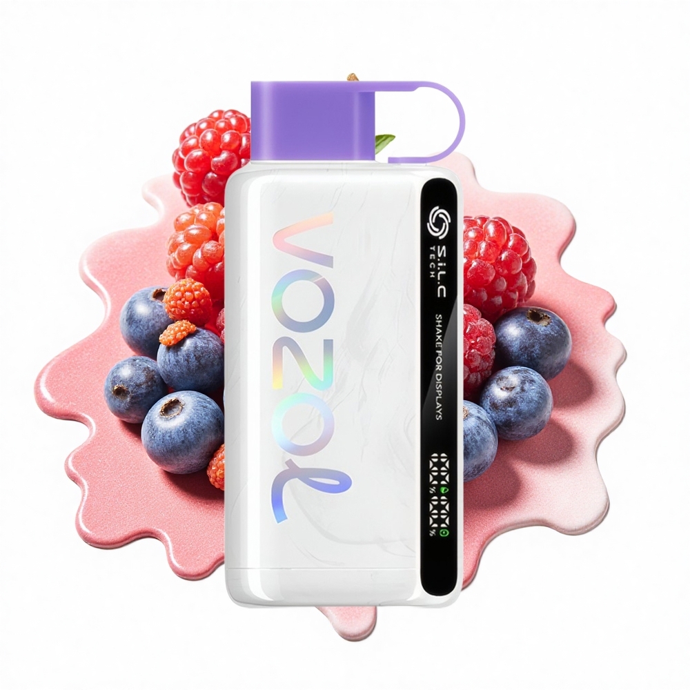 VOZOL STAR 9000/12000 Puffs Gemischte Beeren mit Schnellladung und recyceltem Kunststoff