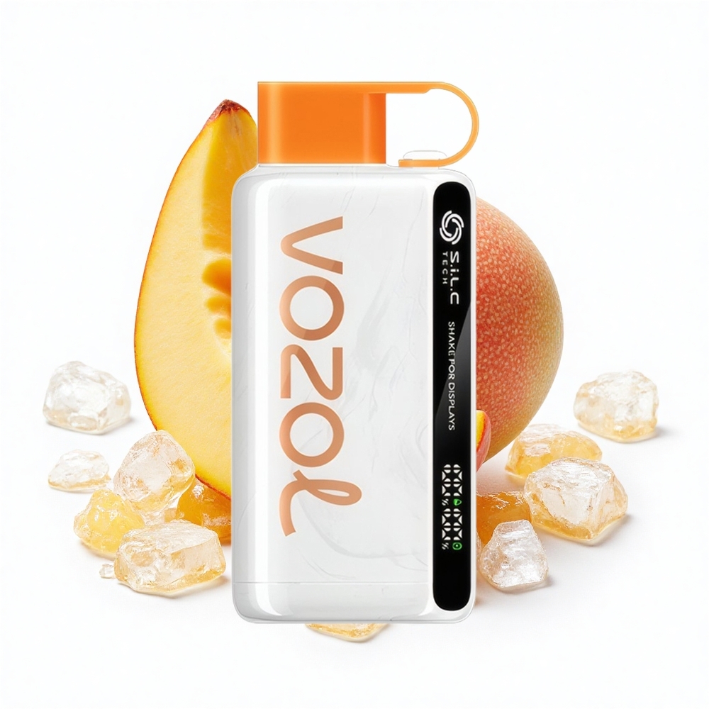 VOZOL STAR 9000/12000 Puffs Mexikanisches Mango-Eis mit S.i.L.C TECH und Schnellladung