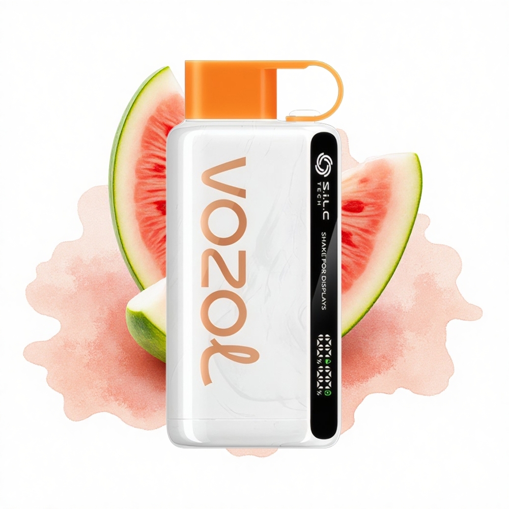 VOZOL STAR 9000/12000 Puffs Pfirsich-Mango-Wassermelone mit 650mAh und recyceltem Kunststoff