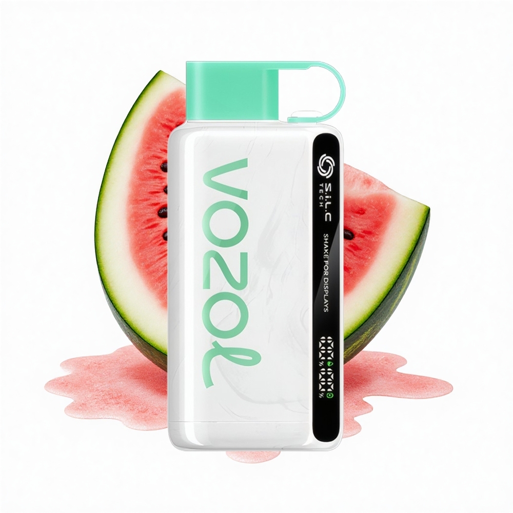 VOZOL STAR 9000/12000 Puffs Wassermelonen-Kaugummi mit Schnellladung und recyceltem Kunststoff