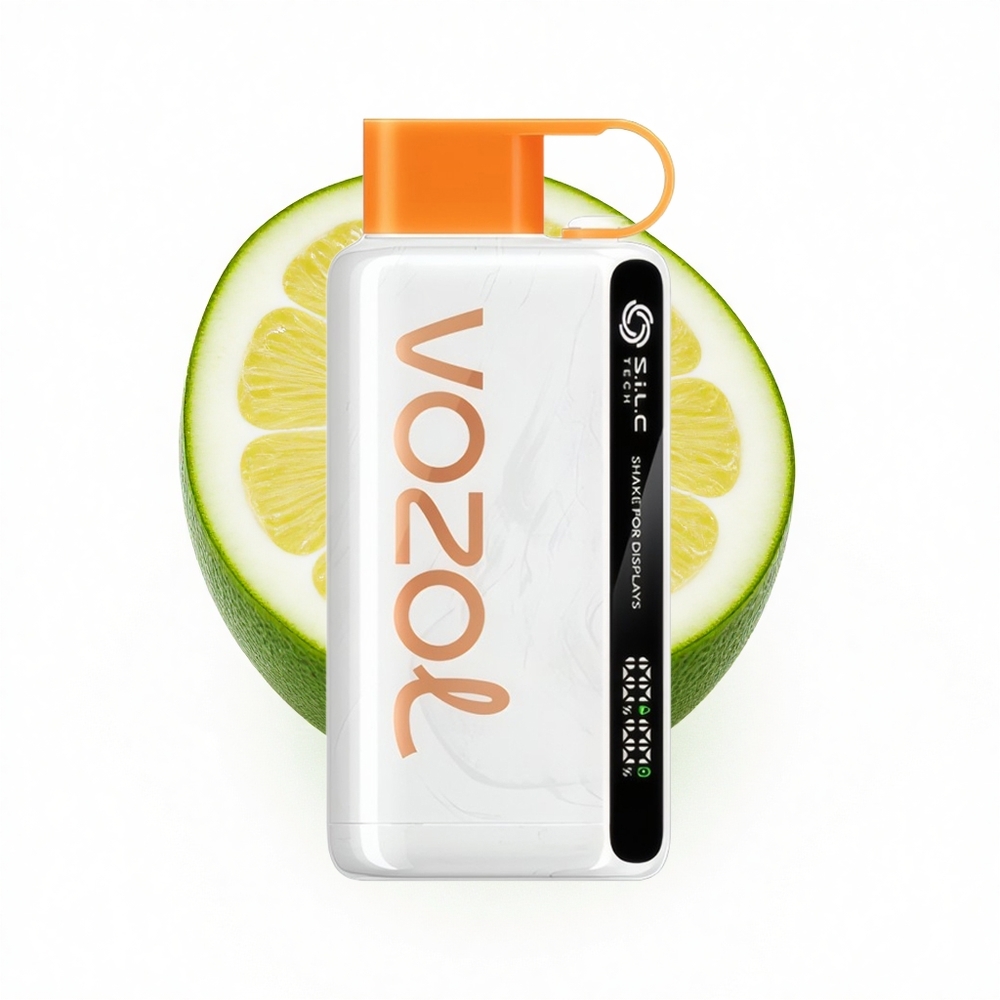 VOZOL STAR 9000/12000 Puffs Zitronenlimette Schüttel-Recycling TECH