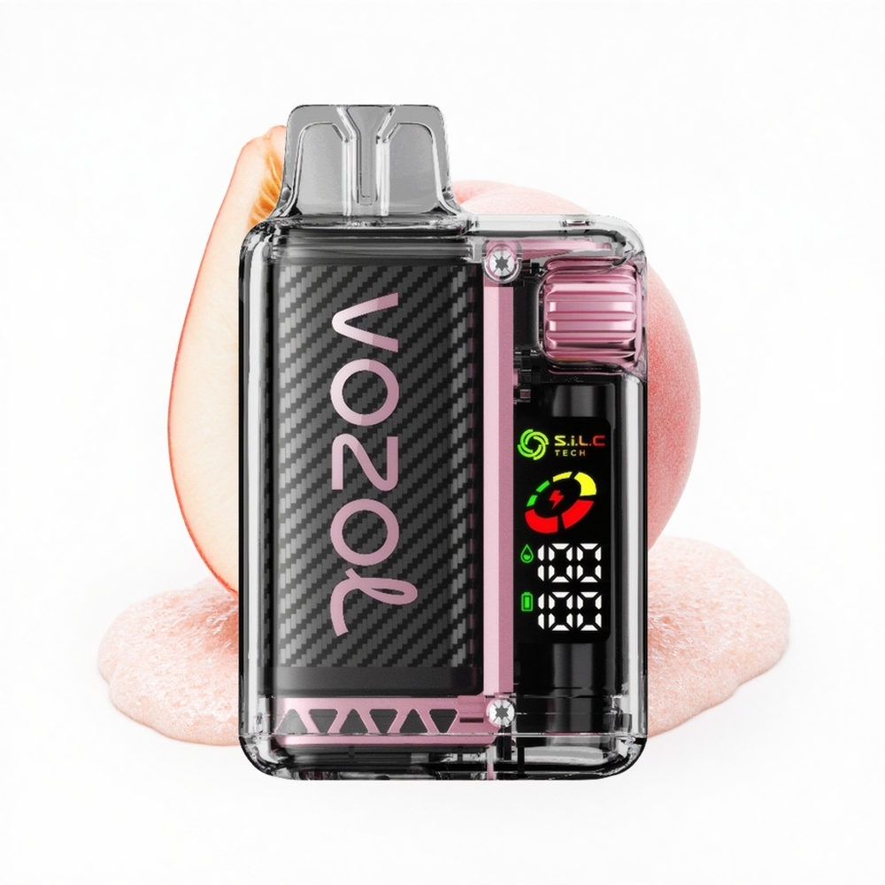 VOZOL Vista 20000 Puffs Pfirsich-Eis 650mAh Dual Mesh Coil